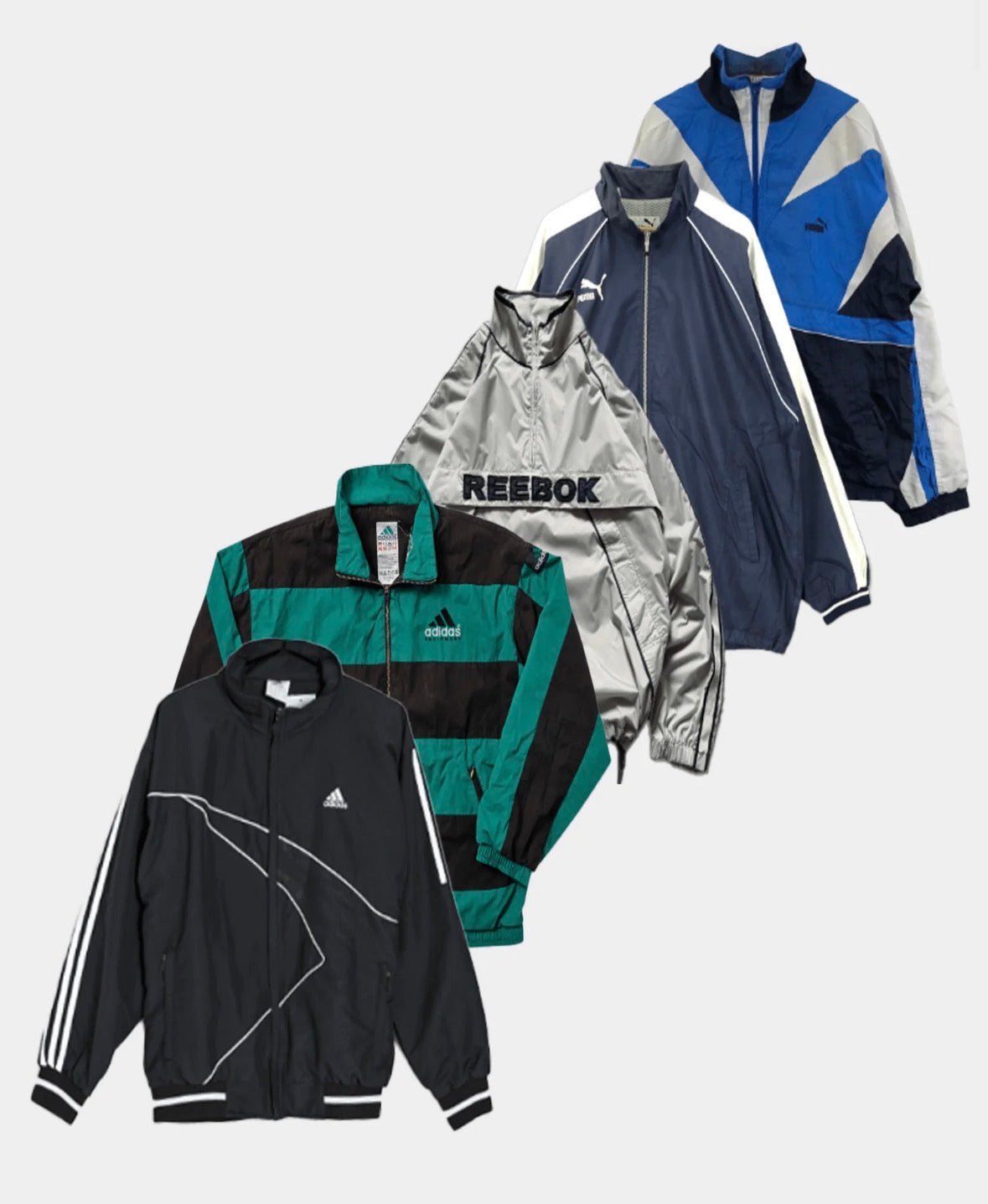 Mix Branded Windbreaker